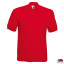 Теніска-поло '65/35' XL (Fruit of the Loom) (Червоний)