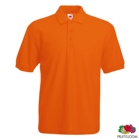 Теніска-поло '65/35' (Fruit of the Loom) (Помаранчевий)