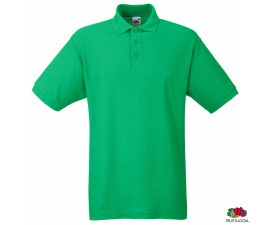 Теніска-поло '65/35' (Fruit of the Loom) (Зелений)