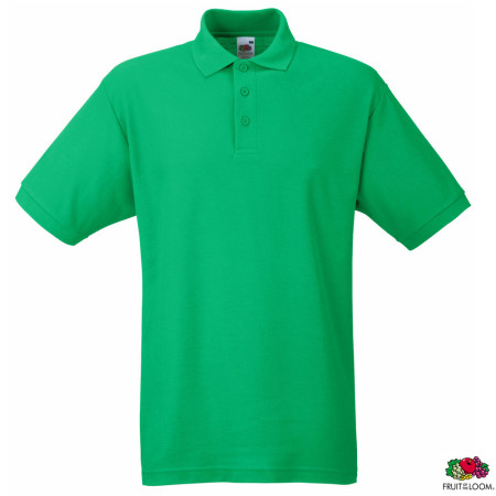 Теніска-поло '65/35' (Fruit of the Loom) (Зелений)