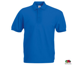Теніска-поло '65/35' (Fruit of the Loom) (Королівський синій)