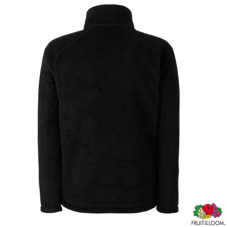 Толстовка 'Full Zip Fleece' (Fruit of the Loom) (Чорний)