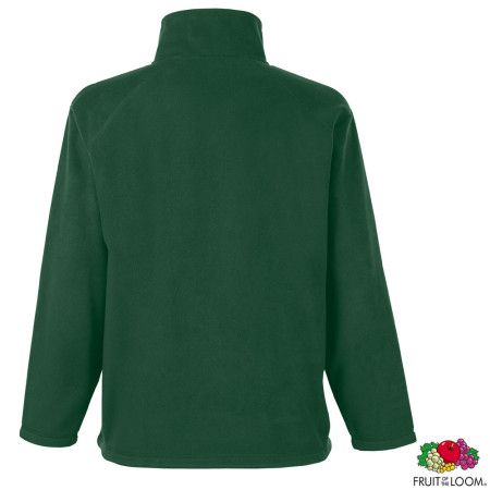 Толстовка 'Full Zip Fleece' (Fruit of the Loom) (Темно-зелений)
