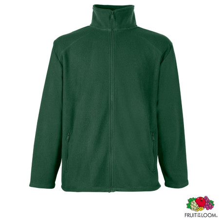 Толстовка 'Full Zip Fleece' (Fruit of the Loom) (Темно-зелений)