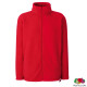Толстовка 'Full Zip Fleece' (Fruit of the Loom) (Червоний)