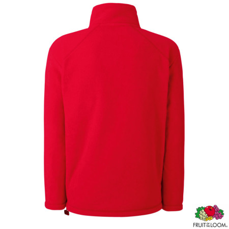 Толстовка 'Full Zip Fleece' (Fruit of the Loom) (Червоний)