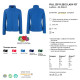 Толстовка 'Lady-Fit Full Zip Fleece' L (Fruit of the Loom) (Королівський синій)