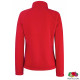 Толстовка 'Lady-Fit Full Zip Fleece' (Fruit of the Loom) (Червоний)