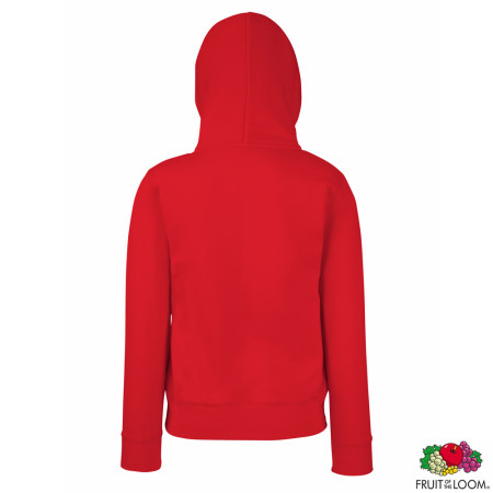 Толстовка 'Lady-Fit Premium Sweat Jacket' 2XL (Fruit of the Loom)  (Червоний)
