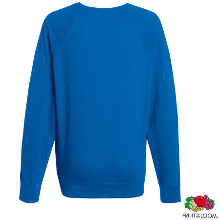 Реглан-толстовка 'Lightweight' L (Fruit of the Loom) (Королівський синій)