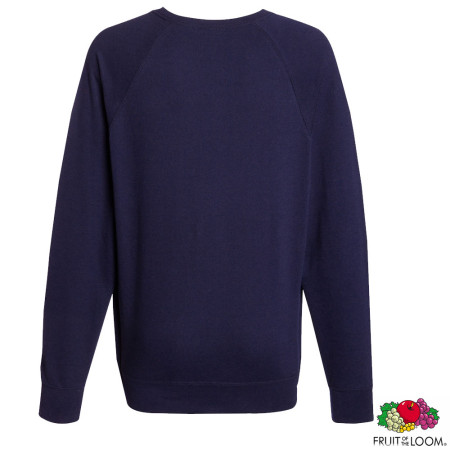 Реглан-толстовка 'Lightweight' XL (Fruit of the Loom) (Темно-синій)