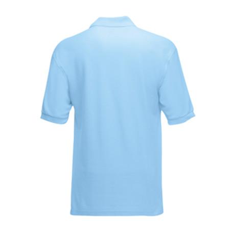 Теніска 'Premium Polo' M (Fruit of the Loom) (Небесно-блакитний)