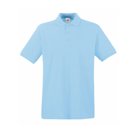 Теніска 'Premium Polo' XL (Fruit of the Loom) (Небесно-блакитний)