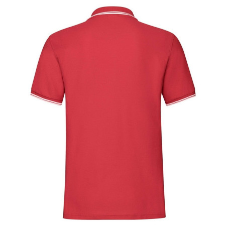 Теніска 'Premium Tipped Polo' (Fruit of the Loom) (Червоний) Теніска 'Premium Tipped Polo' (Fruit of the Loom) (Червоний)