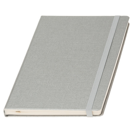 Записна книжка 'Caribe NEW' А5 бумвініл Mem'O! ТМ (Срібний)