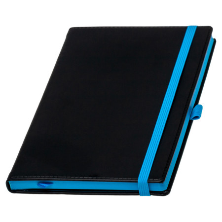 Записна книжка 'Туксон' А5 кольоровий зріз Mem'O! ТМ (Блакитний)