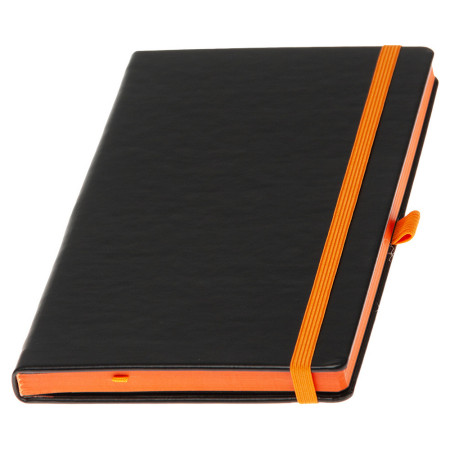 Записна книжка 'Туксон' А5 кольоровий зріз Mem'O! ТМ (Помаранчевий)