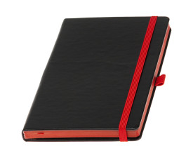 Записна книжка 'Туксон' А5 кольоровий зріз Mem'O! ТМ (Червоний)