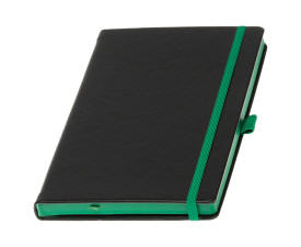 Записна книжка 'Туксон' А5 кольоровий зріз Mem'O! ТМ (Зелений)