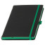 Записна книжка 'Туксон' А5 кольоровий зріз Mem'O! ТМ (Зелений)