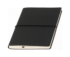 Записна книжка 'Горизонт' А5 гнучка Mem'O! ТМ (Чорний)