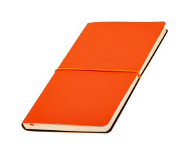 Записна книжка 'Горизонт' А5 гнучка Mem'O! ТМ (Помаранчевий)