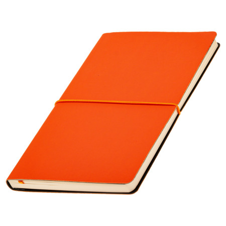 Записна книжка 'Горизонт' А5 гнучка Mem'O! ТМ (Помаранчевий)