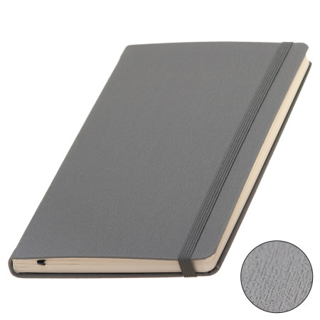 Записна книжка 'Етна' А5 Mem'O! ТМ (Світло-сірий)