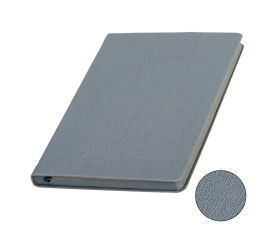 Записна книжка 'Капрі' А5 гнучка Mem'O! ТМ (Сірий)