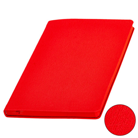 Записна книжка 'Капрі' А5 гнучка Mem'O! ТМ (Червоний)