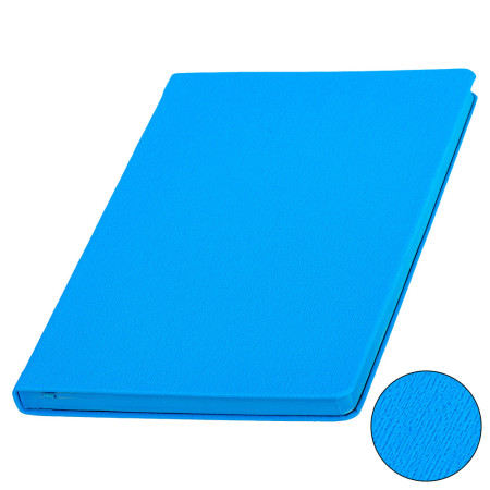 Записна книжка 'Капрі' А5 гнучка Mem'O! ТМ (Блакитний)