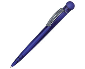 Ручка пластикова 'Satelitte Frozen' (Ritter Pen) (Темно-синій)