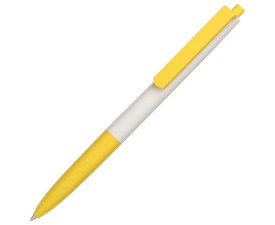 Ручка пластикова 'Basic new' (Ritter Pen) (Жовтий)