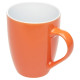 Чашка керамічна 'Квін' 350 мл повністю глянцева (Помаранчевий)