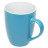 Чашка керамічна 'Квін' 350 мл повністю глянцева (Блакитний)