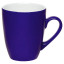 Чашка керамічна 'Квін' 350 мл повністю глянцева (Синій)