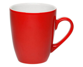 Чашка керамічна 'Квін' 350 мл повністю глянцева (Червоний) Чашка керамічна 'Квін' 350 мл повністю глянцева (Червоний)