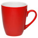 Чашка керамічна 'Квін' 350 мл повністю глянцева (Червоний)