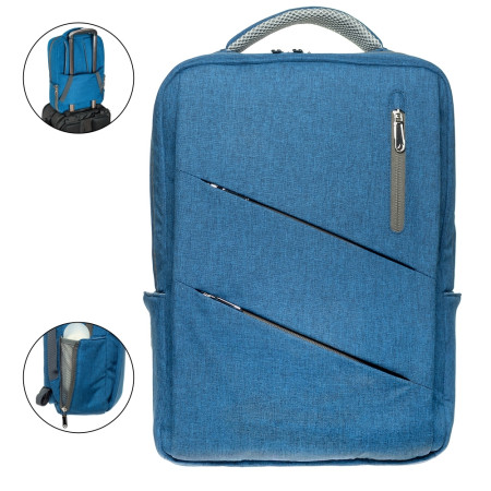Рюкзак 'Vincenzo' для ноутбука 14" (Синій)