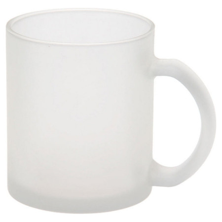 Чашка скляна 'Фрозен' 300 мл матова зовні глянцева всередині (Прозорий)