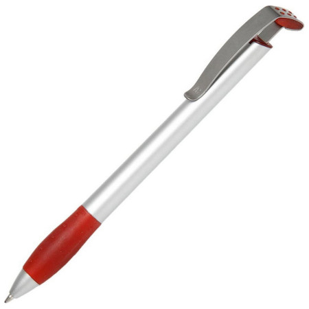 Ручка пластикова 'Jet Set Silver' (Ritter Pen) (Червоний)