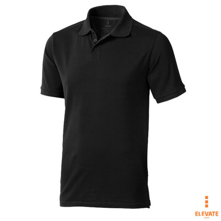 Теніска-поло 'Calgary' XXXL (Elevate) (Чорний)
