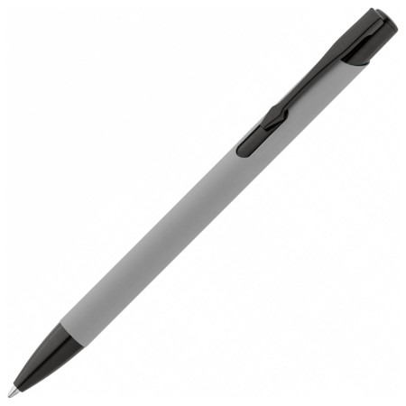 Ручка алюмінієва 'Poppins' з Soft Touch (Сірий) Ручка алюмінієва 'Poppins' з Soft Touch (Сірий)