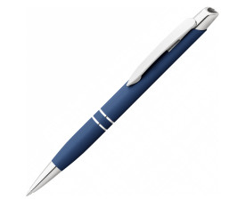 Ручка алюмінієва 'Marieta Soft' з Soft Touch (Синій)