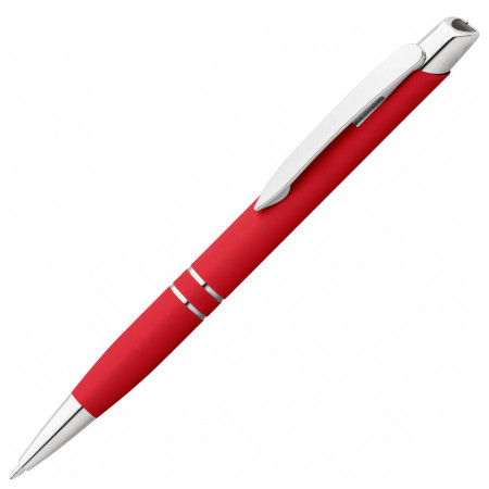 Ручка алюмінієва 'Marieta Soft' з Soft Touch (Червоний)