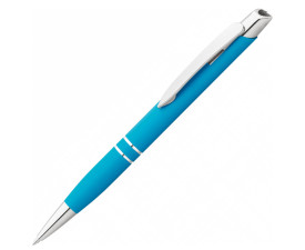 Ручка алюмінієва 'Marieta Soft' з Soft Touch (Блакитний)