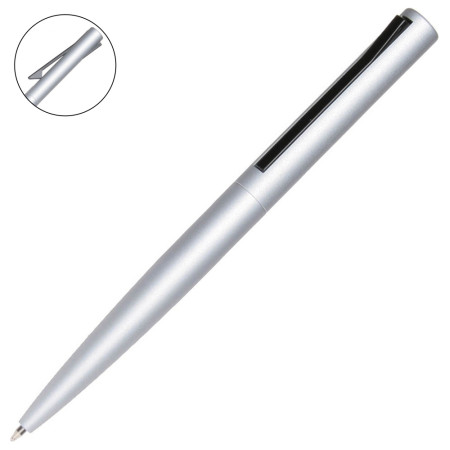 Ручка алюмінієва 'Convex' кнопкова (Срібний)