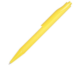 Ручка пластикова 'Sunny' з Soft Touch (Жовтий)