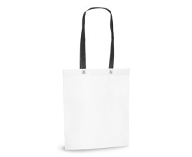 ЕКО сумка 'Woodbury' спанбонд 80 г/м&sup2; (Чорний)