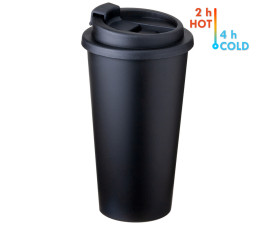 Склянка пластикова 'Cuppari' 500 мл (Чорний) Склянка пластикова 'Cuppari' 500 мл (Чорний)